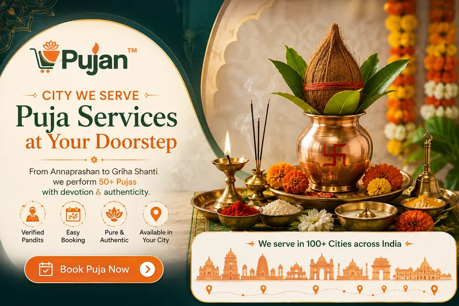 Puja services and Pandit booking journeys