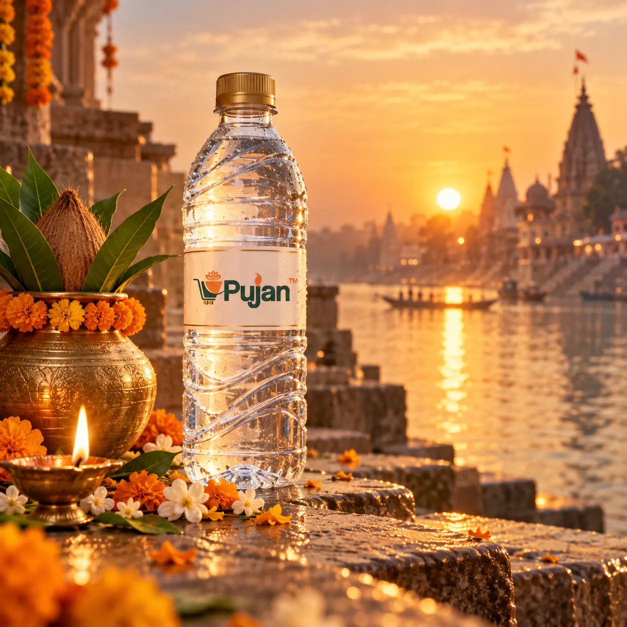 Saraswati River Pushkaralu Gangajal – Sacred & Pure Holy Water