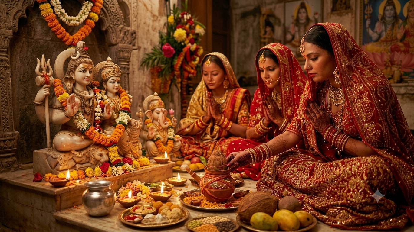 Karwa Chauth – Shiva–Parvati Puja