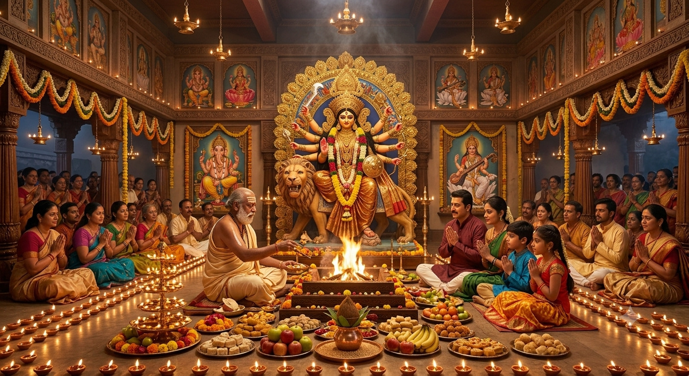 Maha Navami Puja