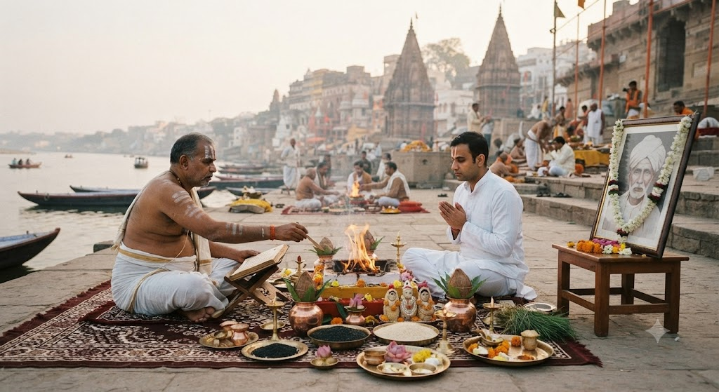 Pind Daan in Varanasi