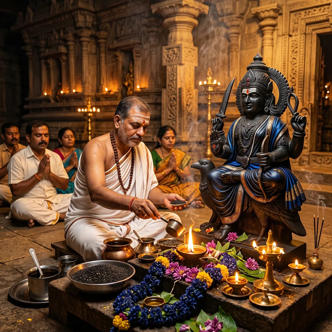 Shani Sade Sati Shanti Puja