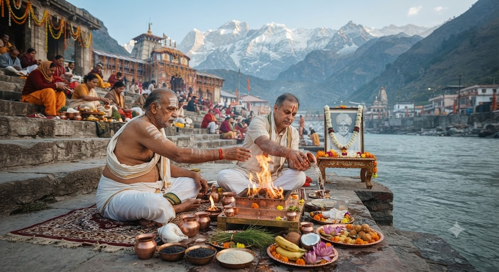 Shraddha Pitru Tarpan Puja in Badrinath