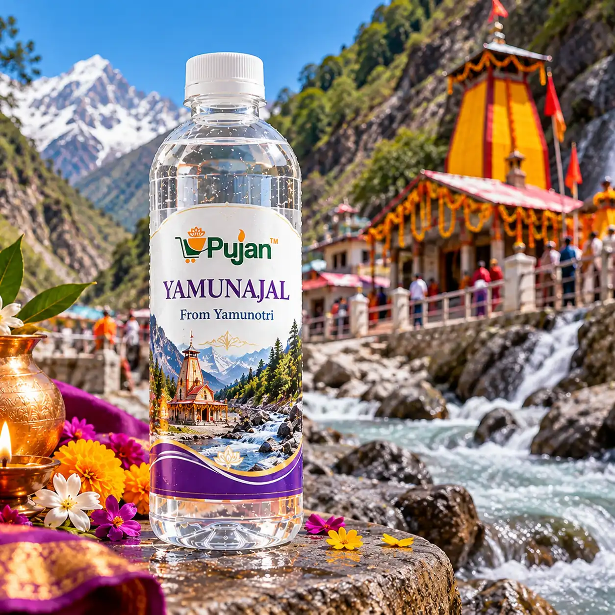 Yamunajal From Yamunotri