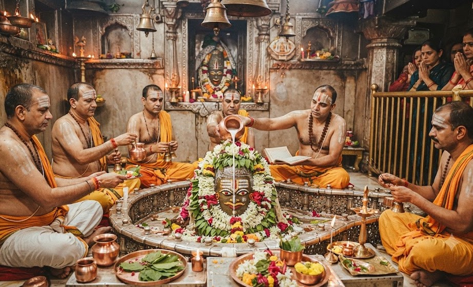 Mahakal Abhishek Puja at Mahakaleshwar Jyotirlinga